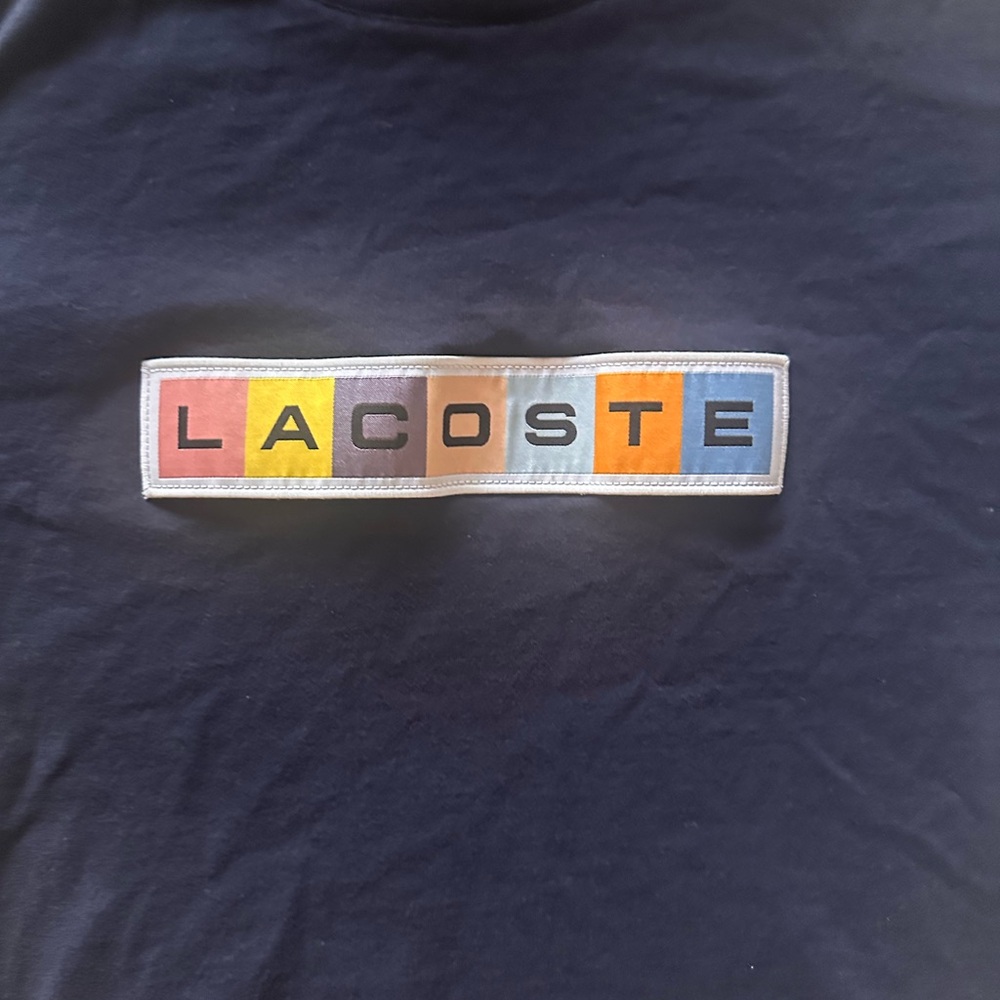 Lacoste tee size XL